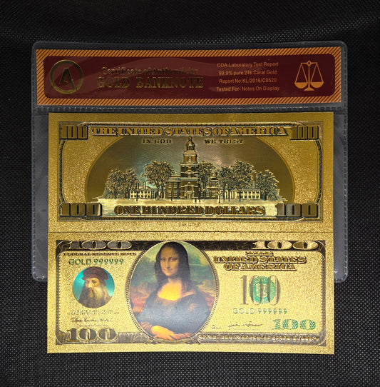 MONA LISA GOLD BILL