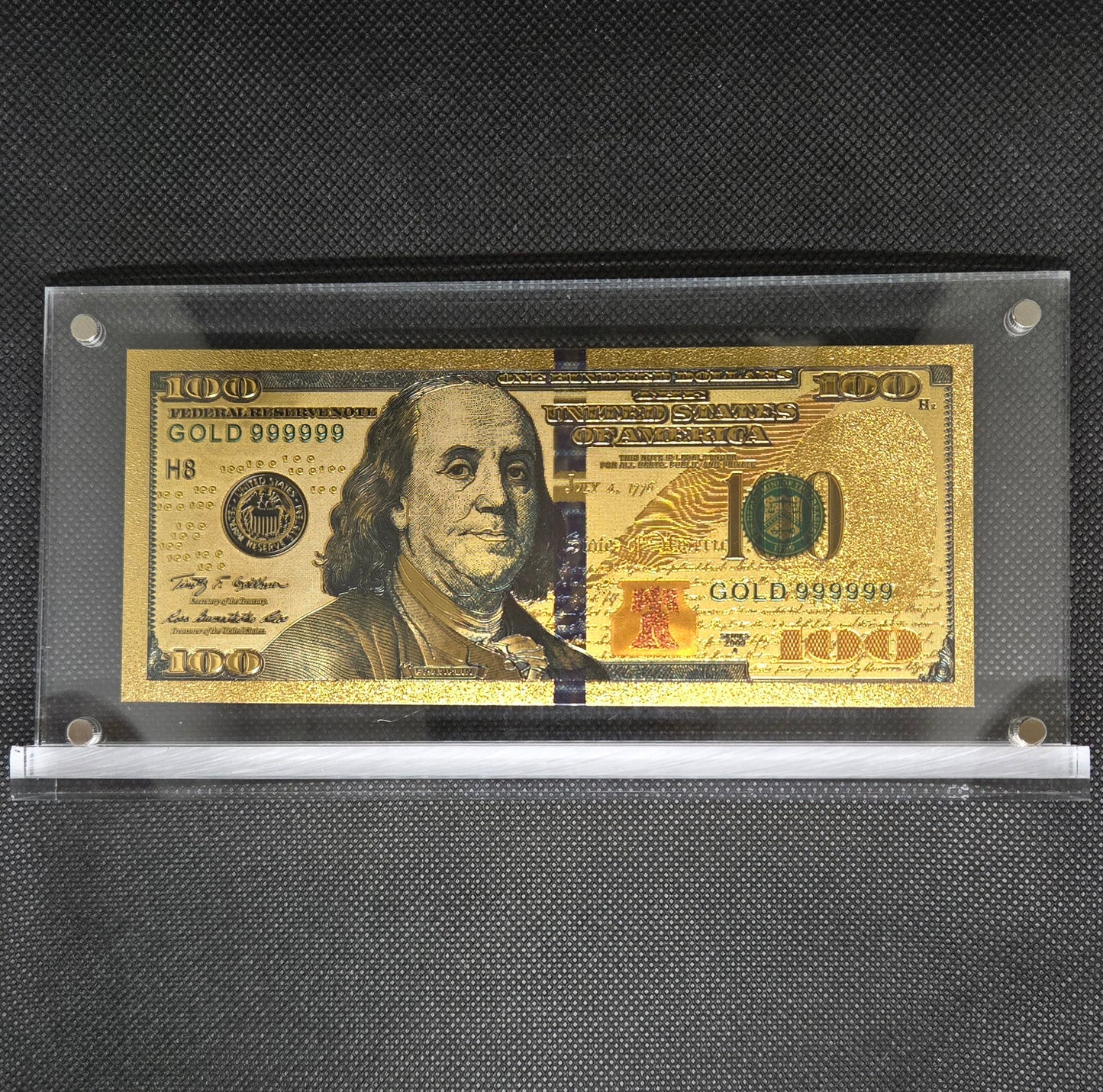 $100 GOLD BILL