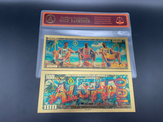 SNEAKER CON EXCLUSIVE GOLD BILL