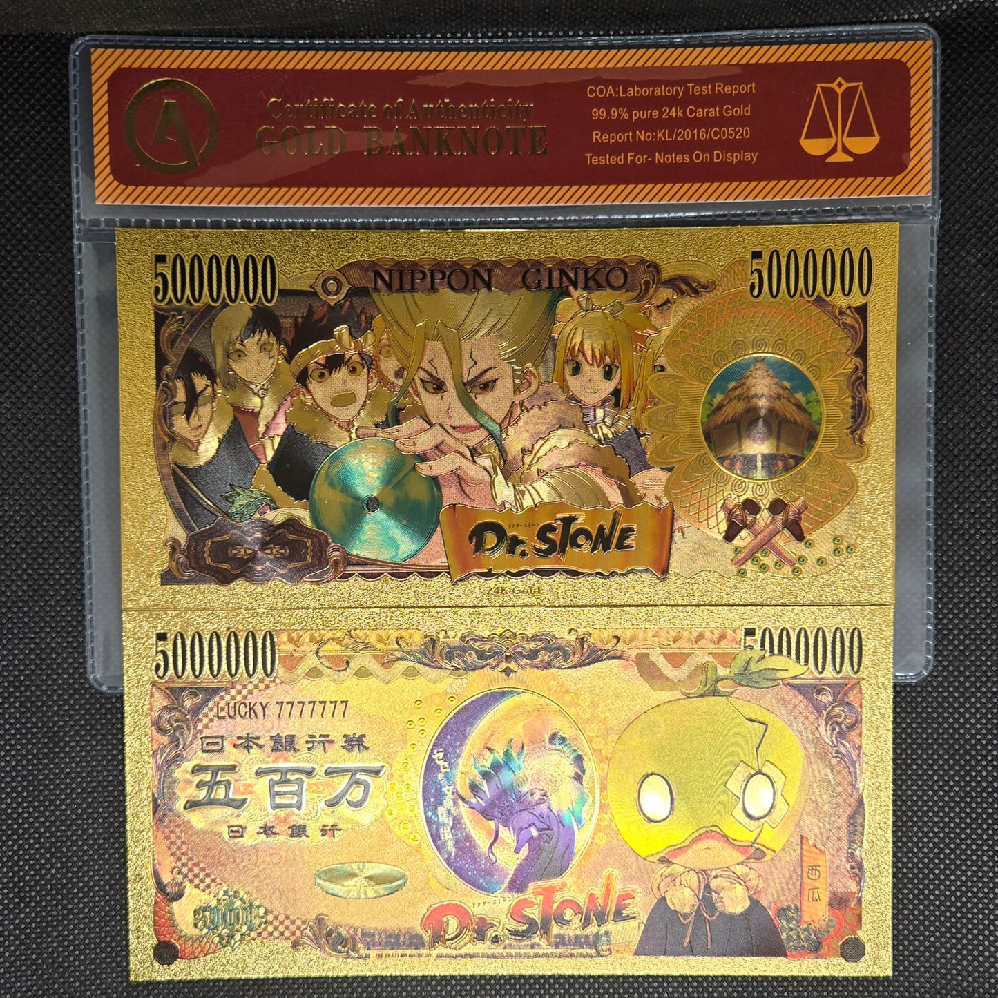 DOCTOR STONE GOLD BILL