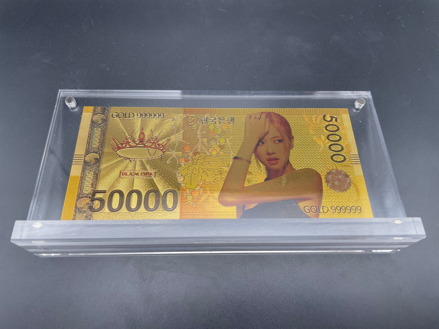 BLACKPINK: 24k South Korean Won Gold Note
