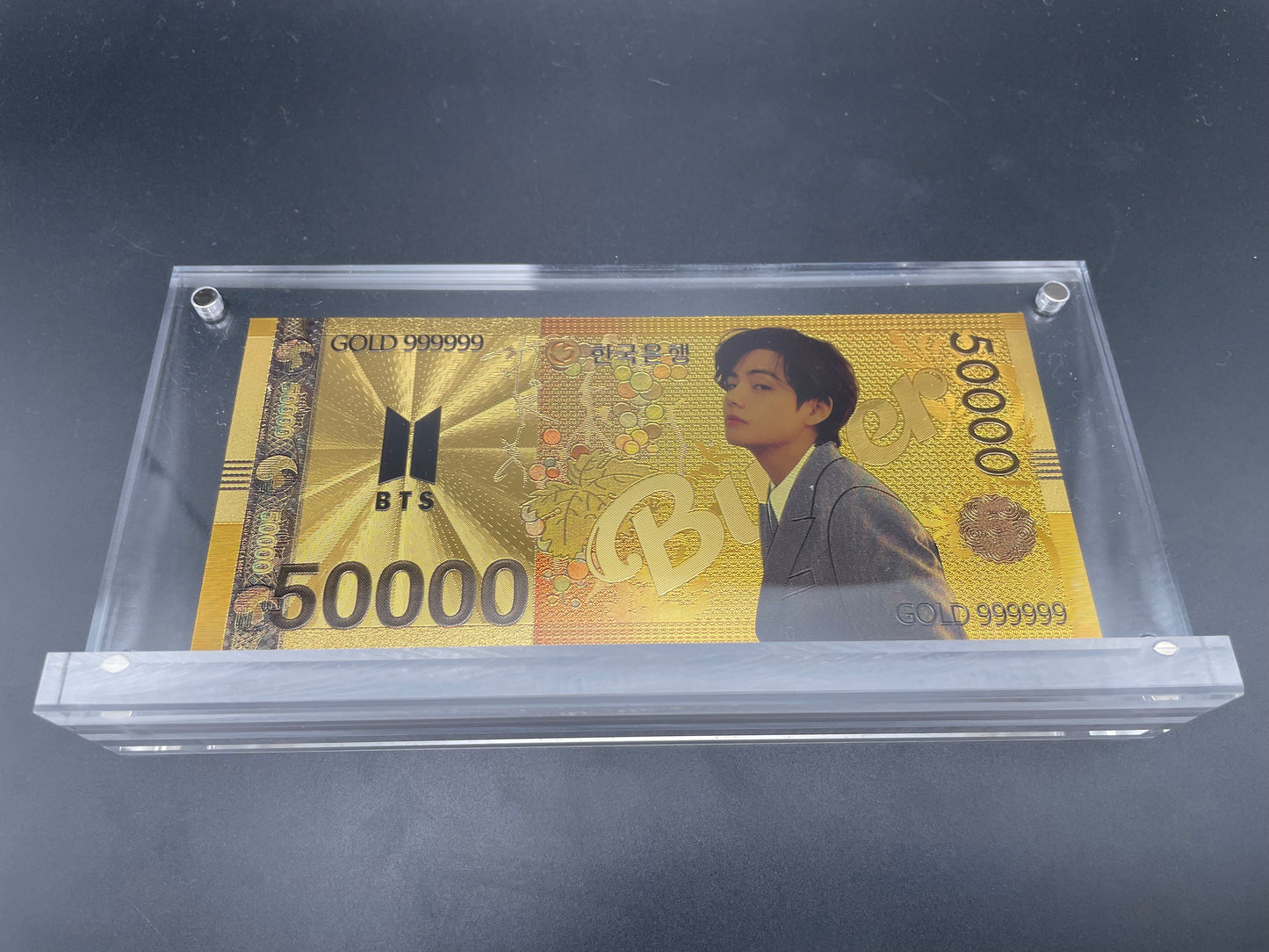 BTS: 24k South Korean Won Gold Note