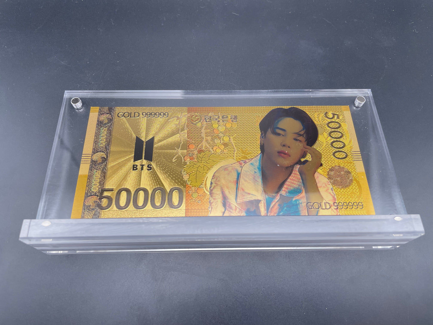 BTS: 24k South Korean Won Gold Note