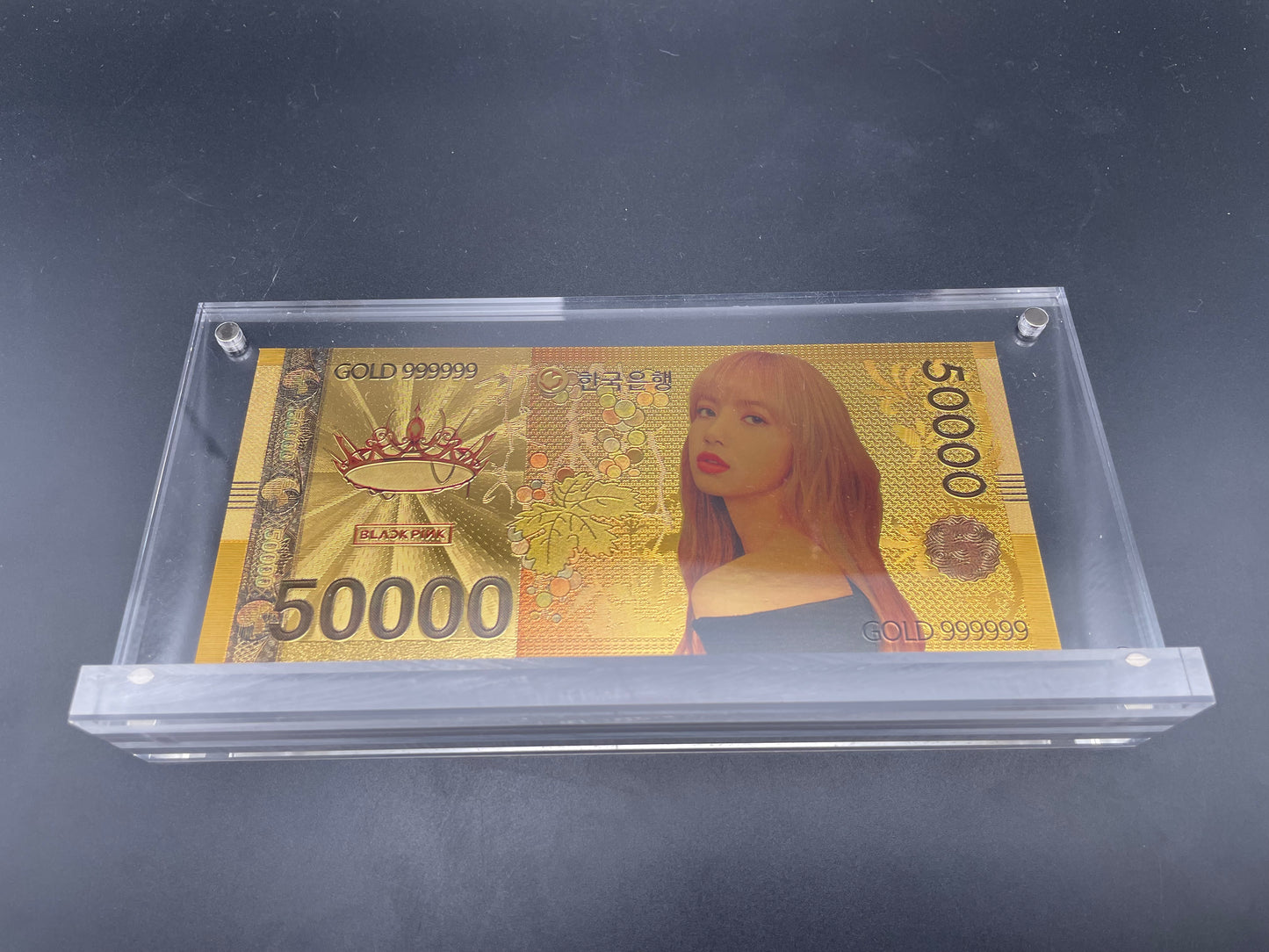 BLACKPINK: 24k South Korean Won Gold Note