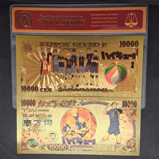 HAIKYUU GOLD BILL