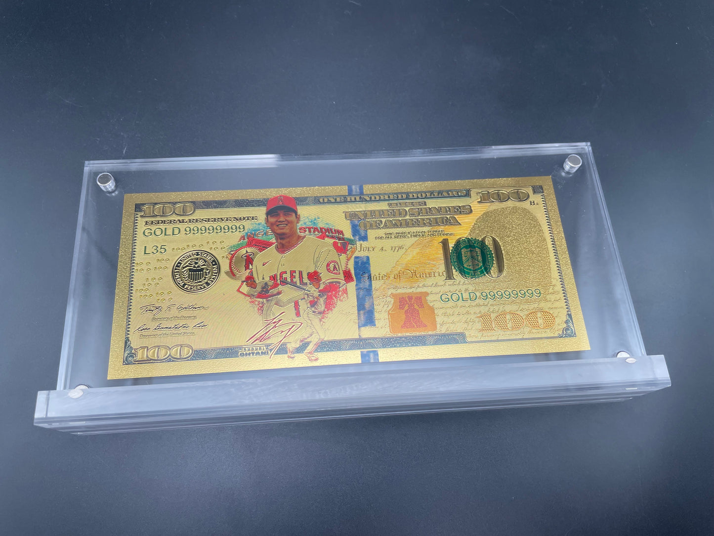 SHOHEI OHTANI GOLD BILL (ANGELS)