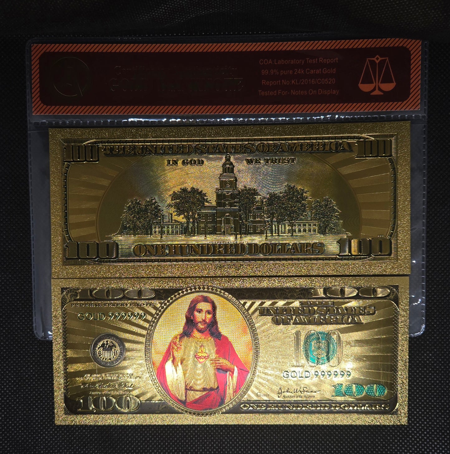 JESUS GOLD BILL