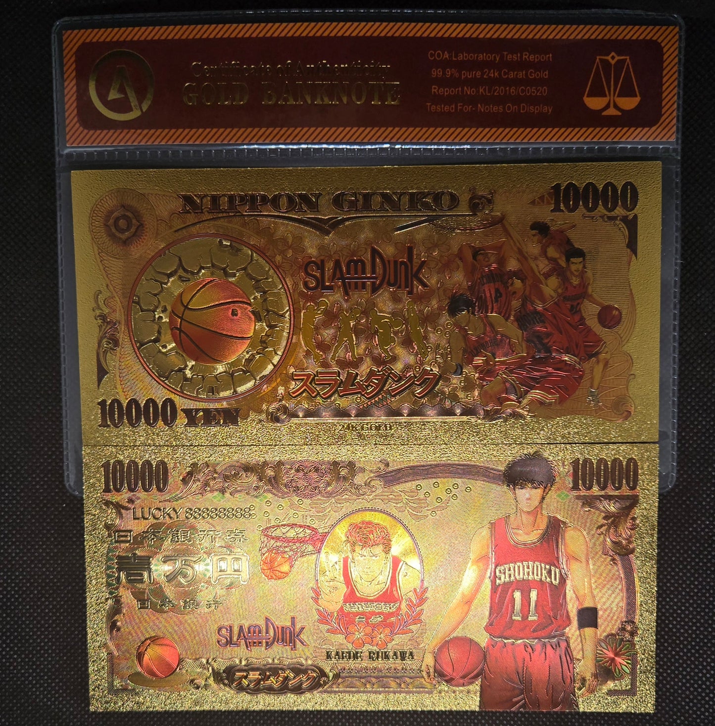 SLAM DUNK GOLD BILL