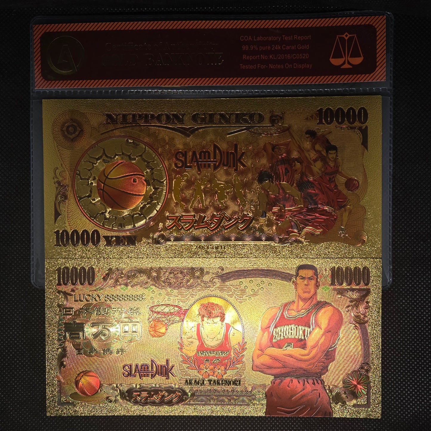 SLAM DUNK GOLD BILL