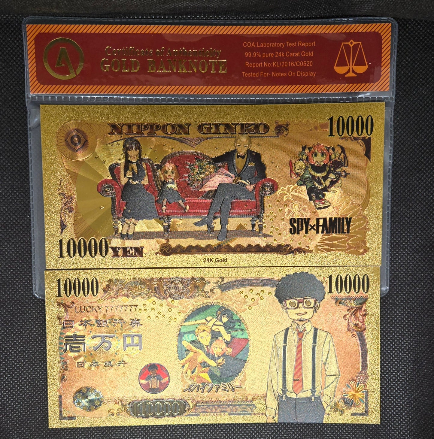 SPY X FAMILY GOLD BILL