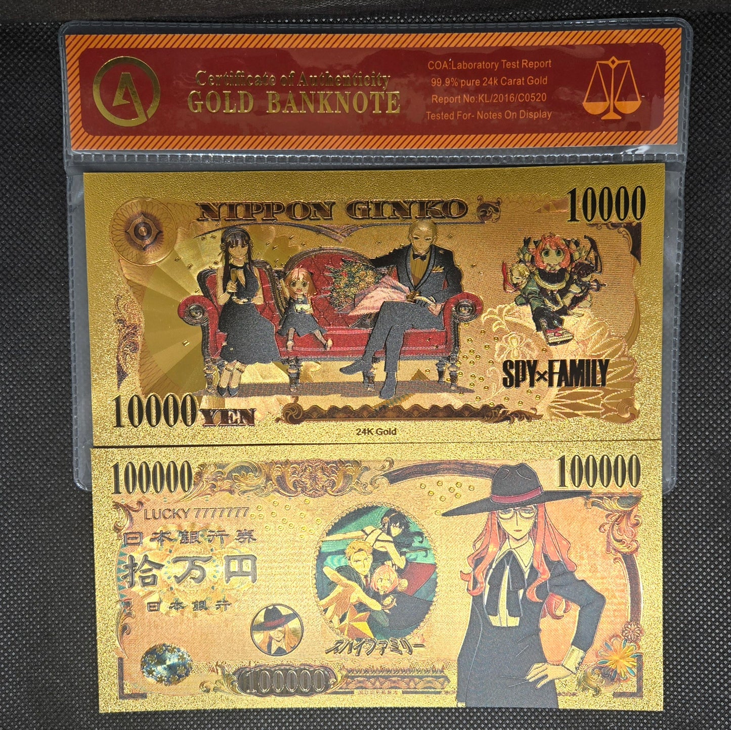 SPY X FAMILY GOLD BILL