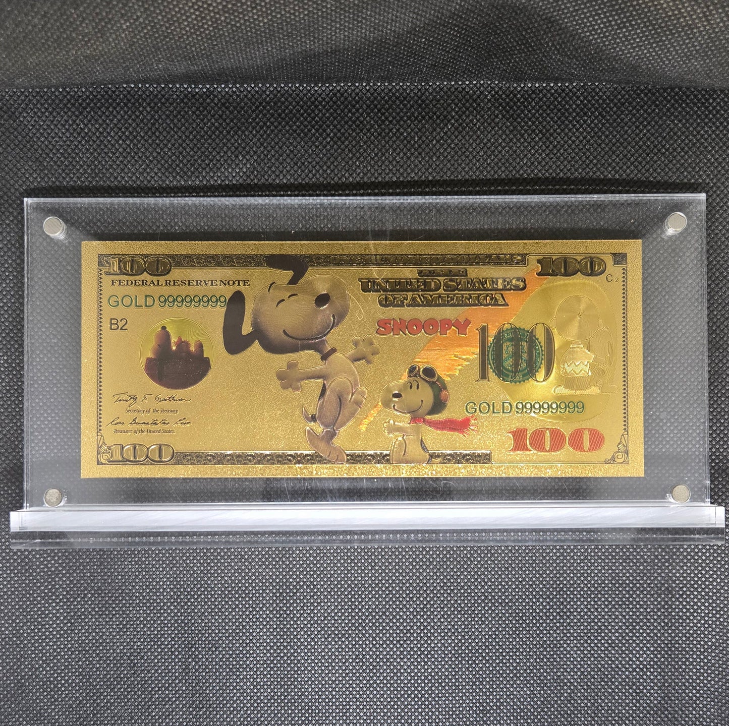 SNOOPY GOLD BILL