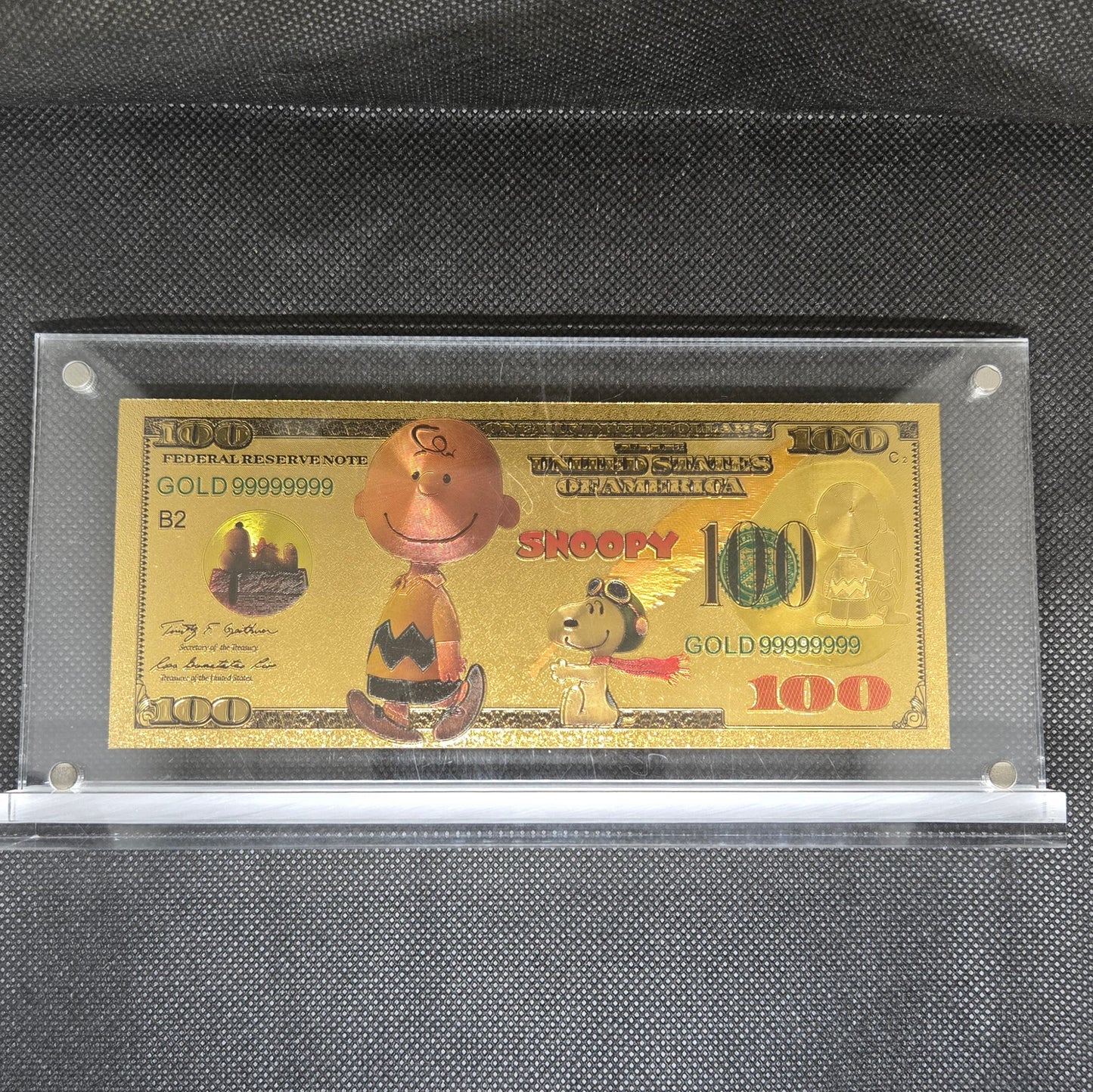 SNOOPY GOLD BILL