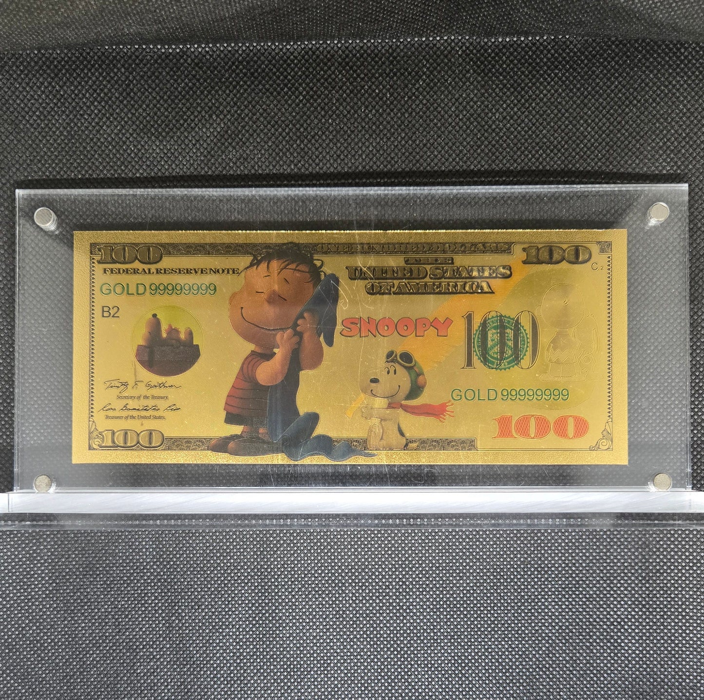 SNOOPY GOLD BILL