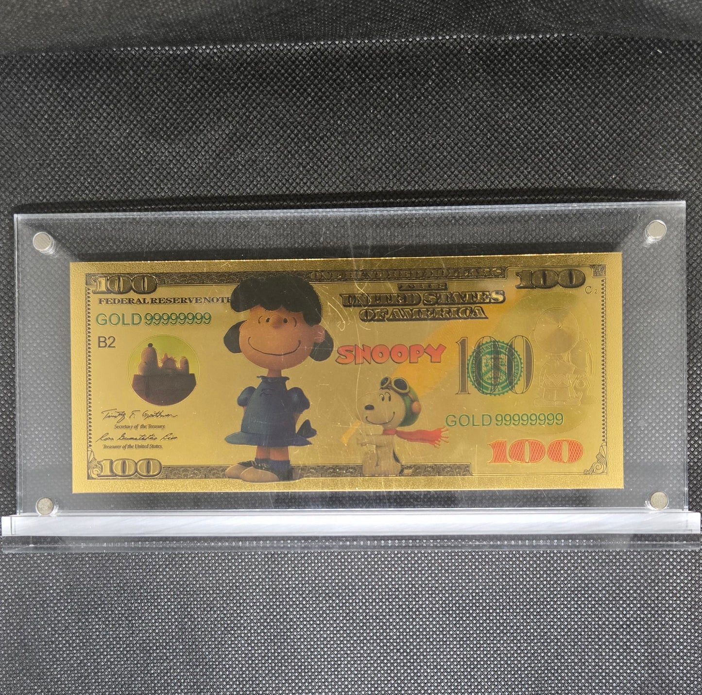 SNOOPY GOLD BILL