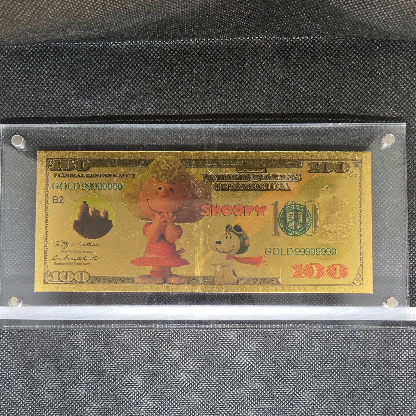 SNOOPY GOLD BILL