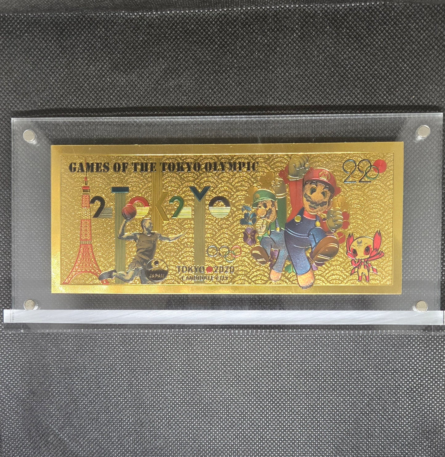 TOKYO OLYMPICS GOLD BILL