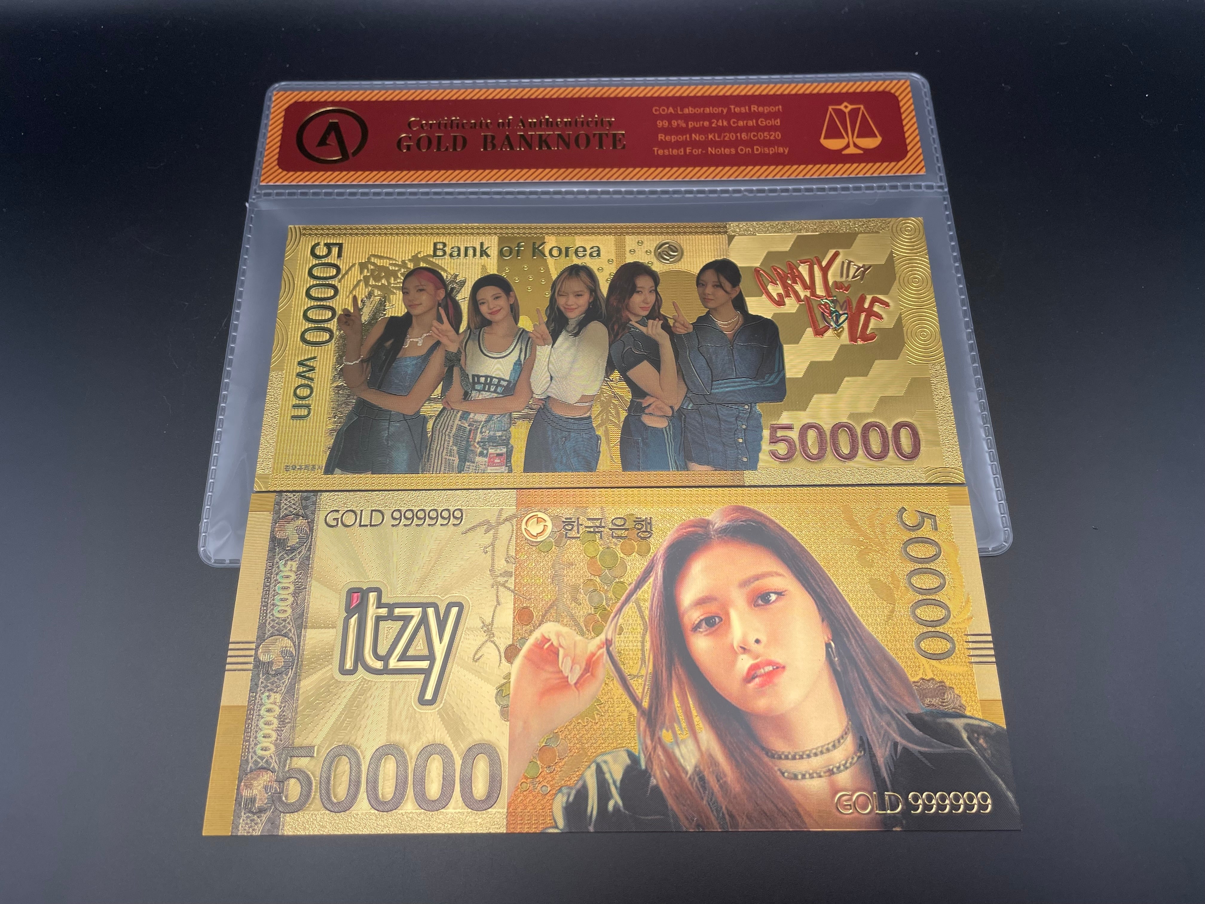 itzy リア GOLD US 限定 ポストカード GOLD - Itzy Official Store