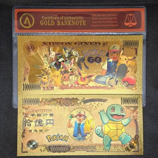 POKEMON GOLD BILL (SET 1)