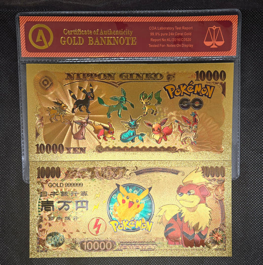 POKEMON GOLD BILL (SET 3)