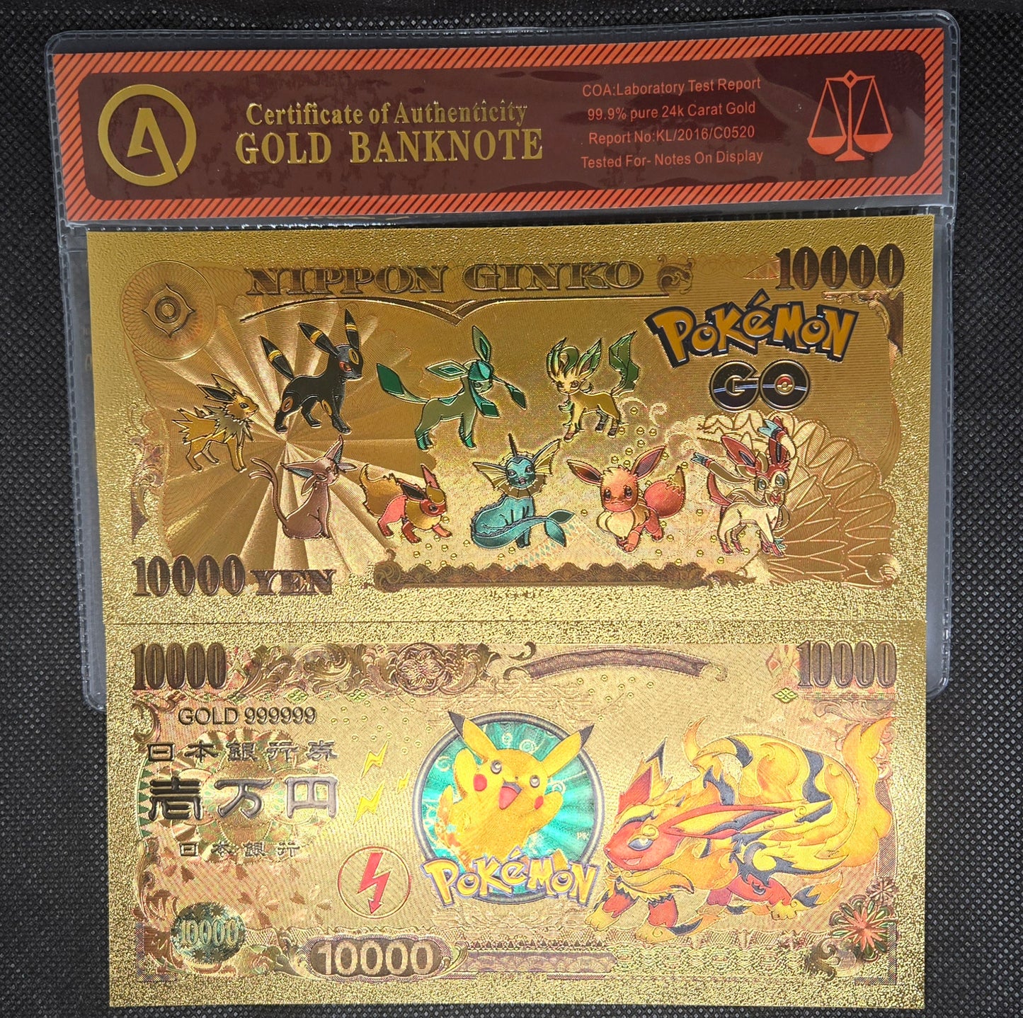 POKEMON GOLD BILL (SET 3)