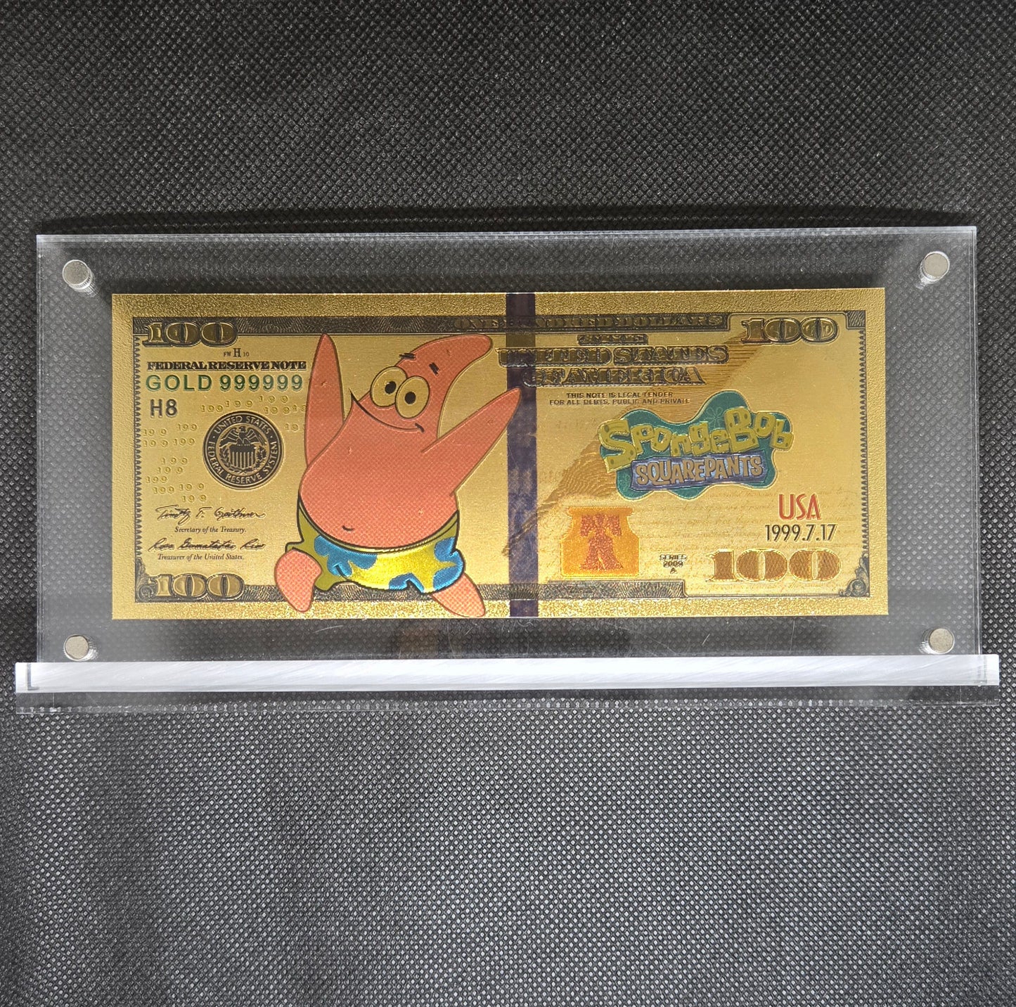 SPONGEBOB SQUAREPANTS GOLD BILL