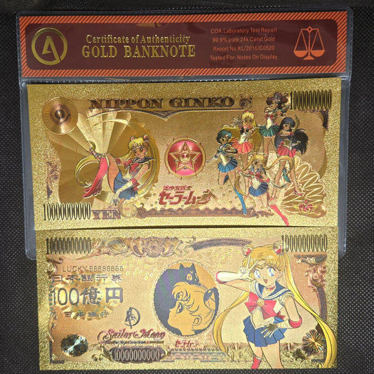 SAILOR MOON GOLD BILL