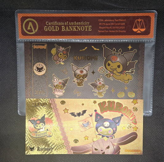 SANRIO GOLD BILL