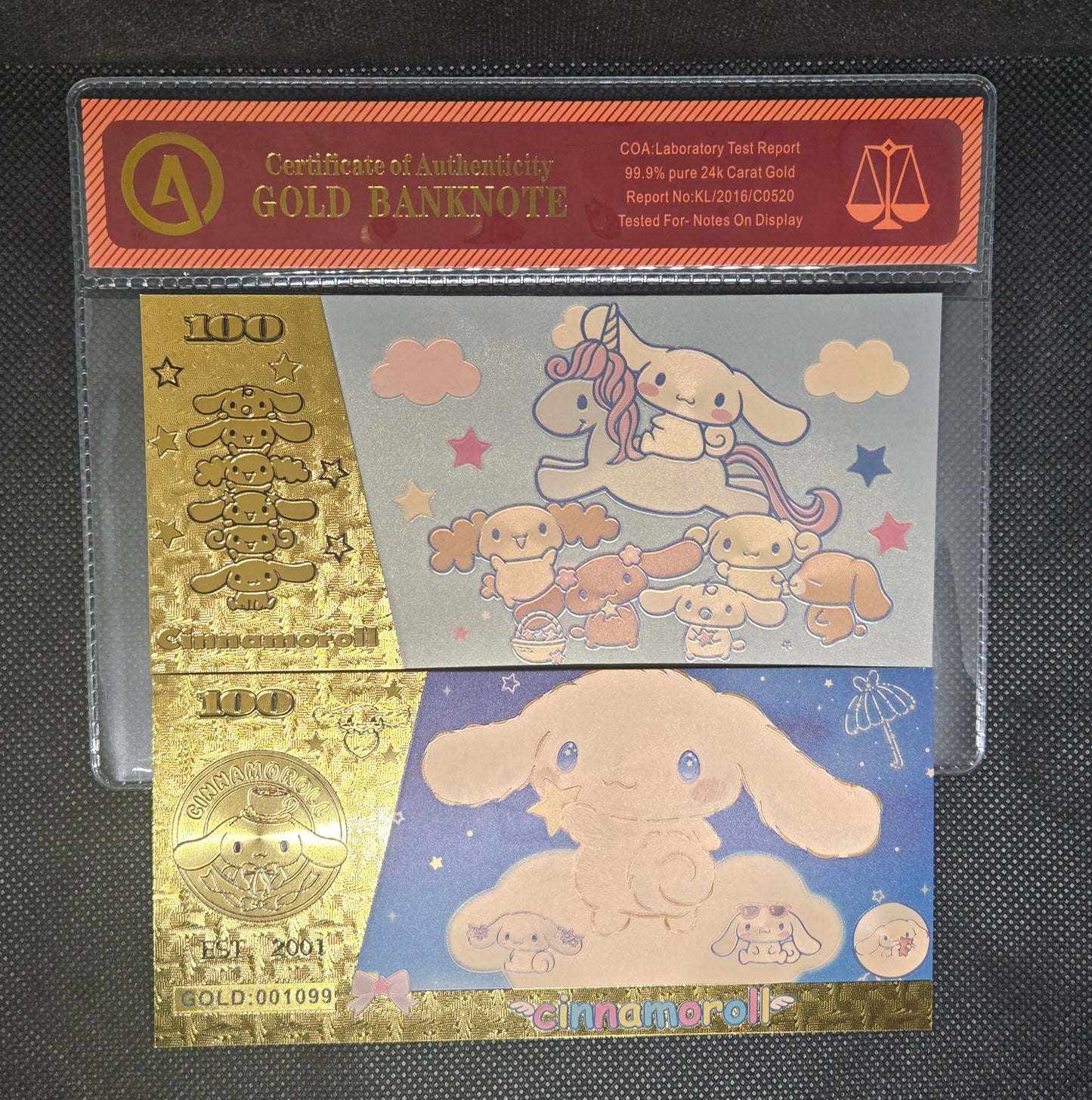SANRIO GOLD BILL
