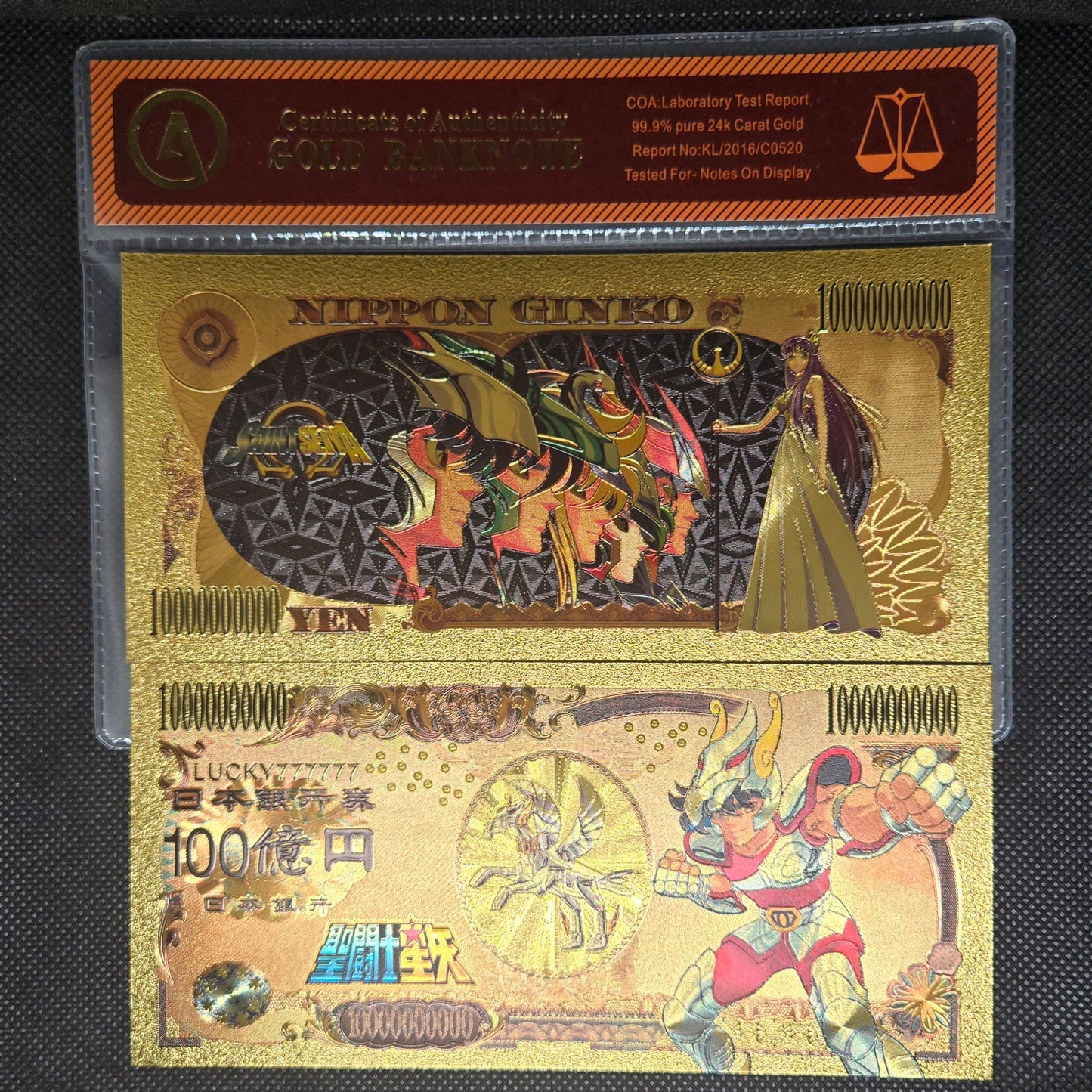 SAINT SEIYA GOLD BILL