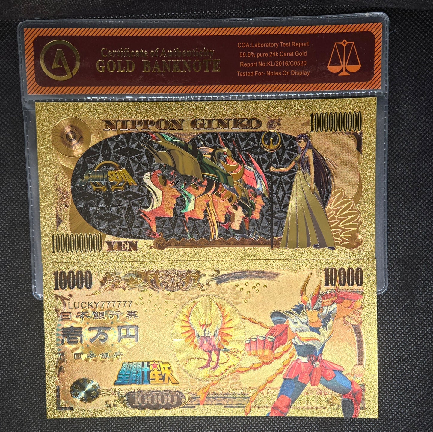 SAINT SEIYA GOLD BILL