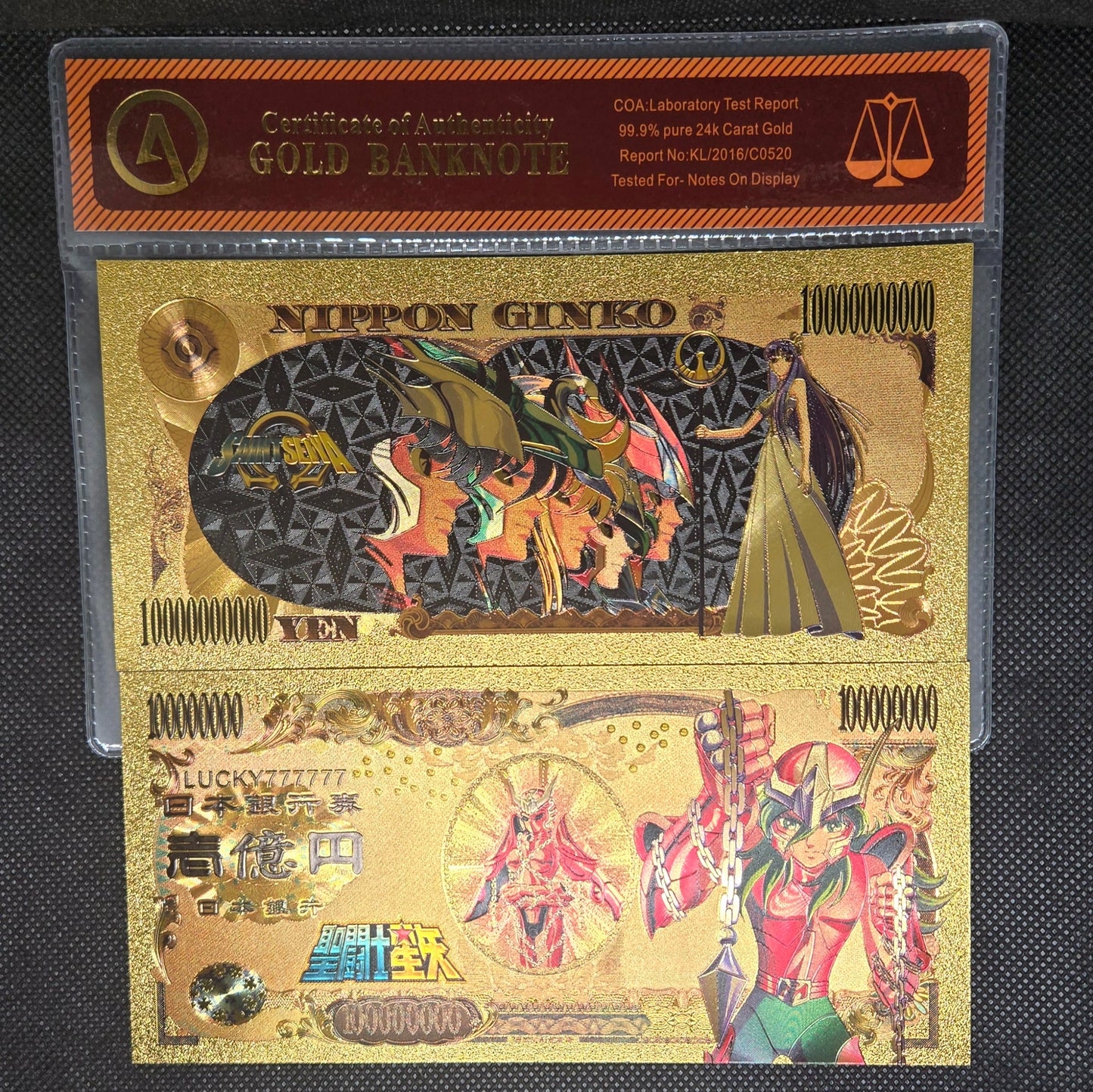 SAINT SEIYA GOLD BILL