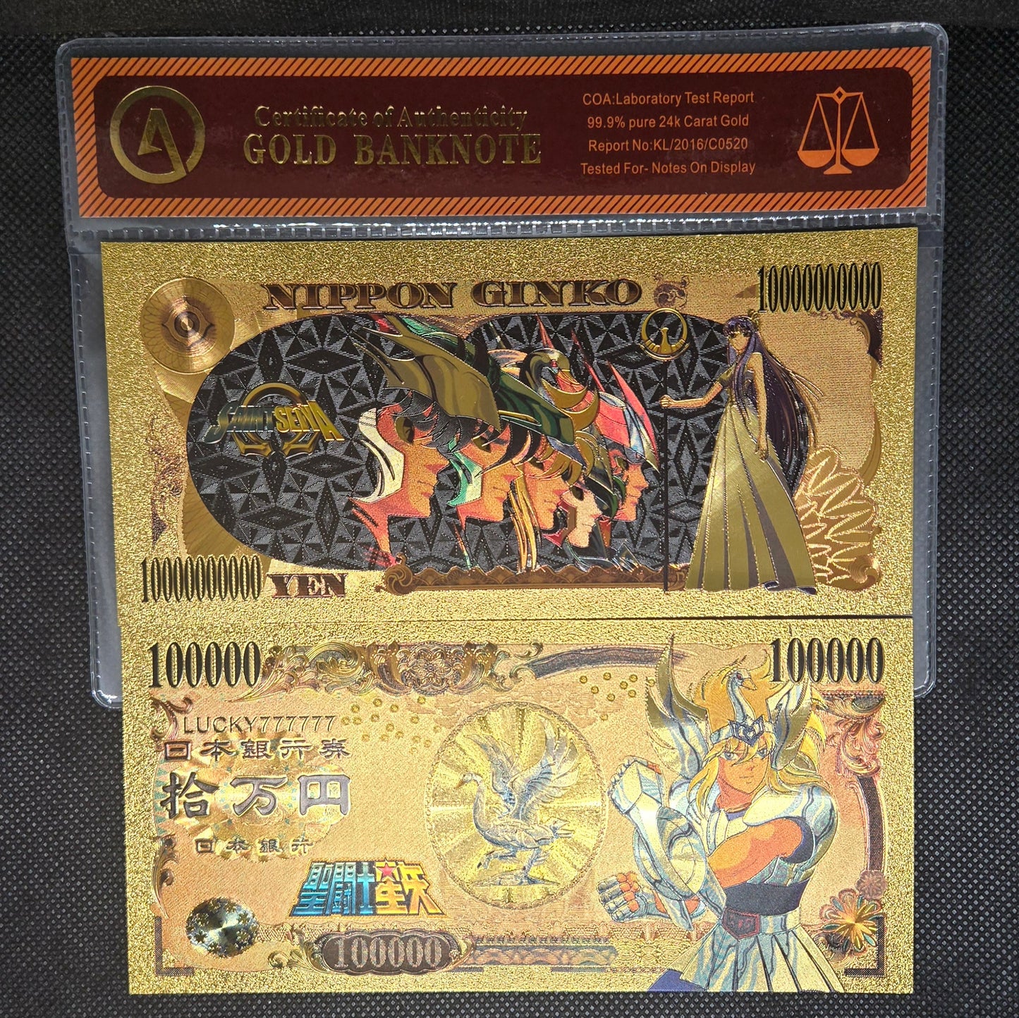 SAINT SEIYA GOLD BILL
