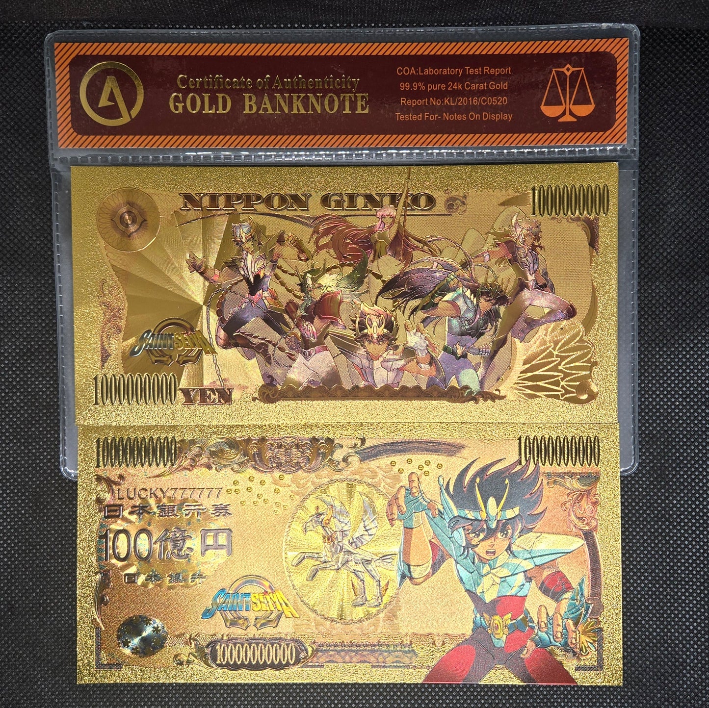 SAINT SEIYA GOLD BILL