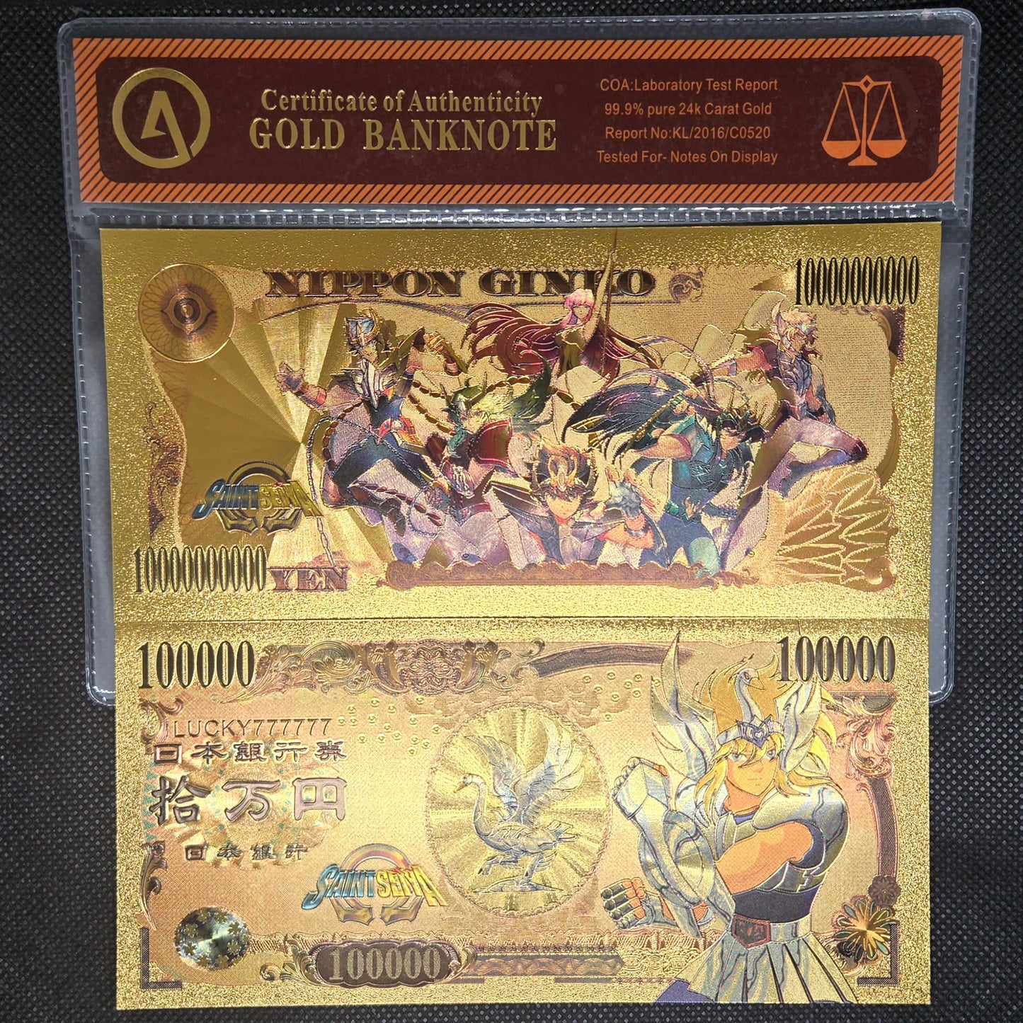 SAINT SEIYA GOLD BILL