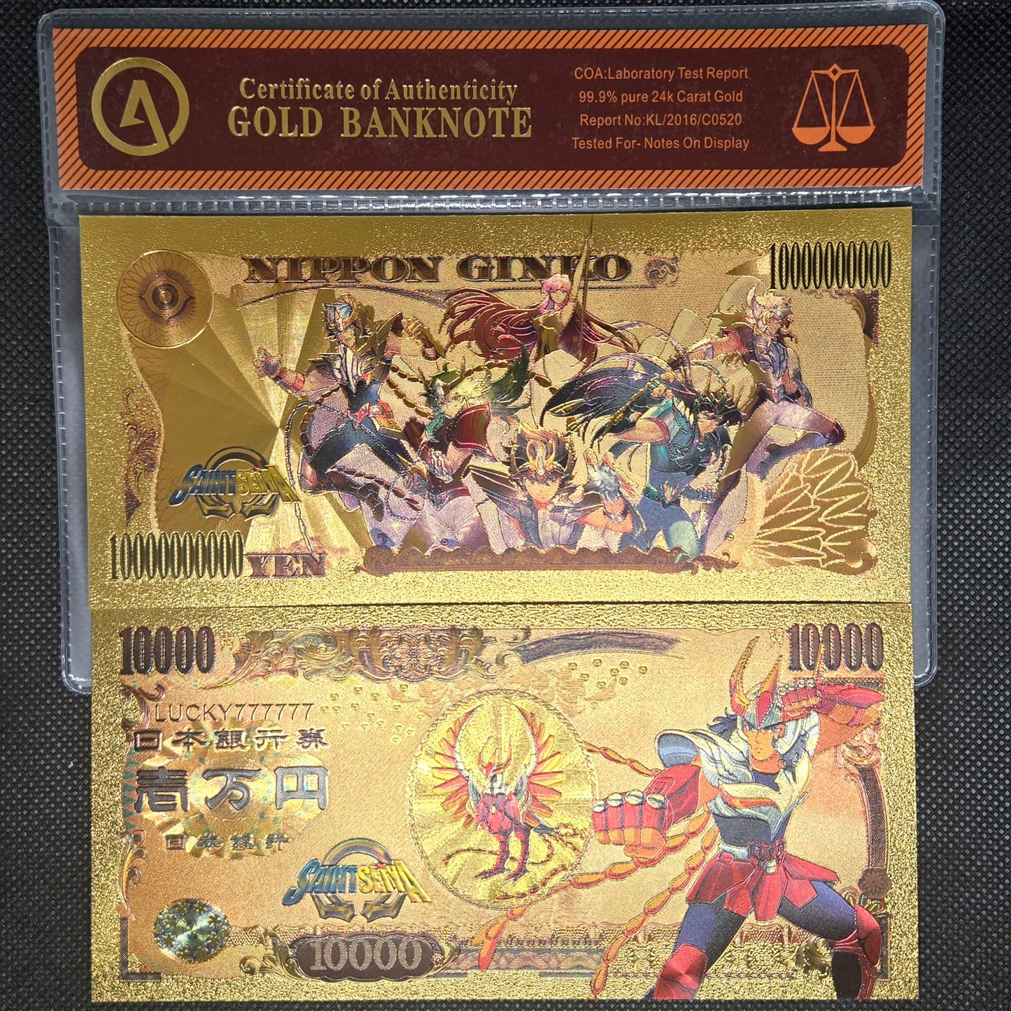SAINT SEIYA GOLD BILL