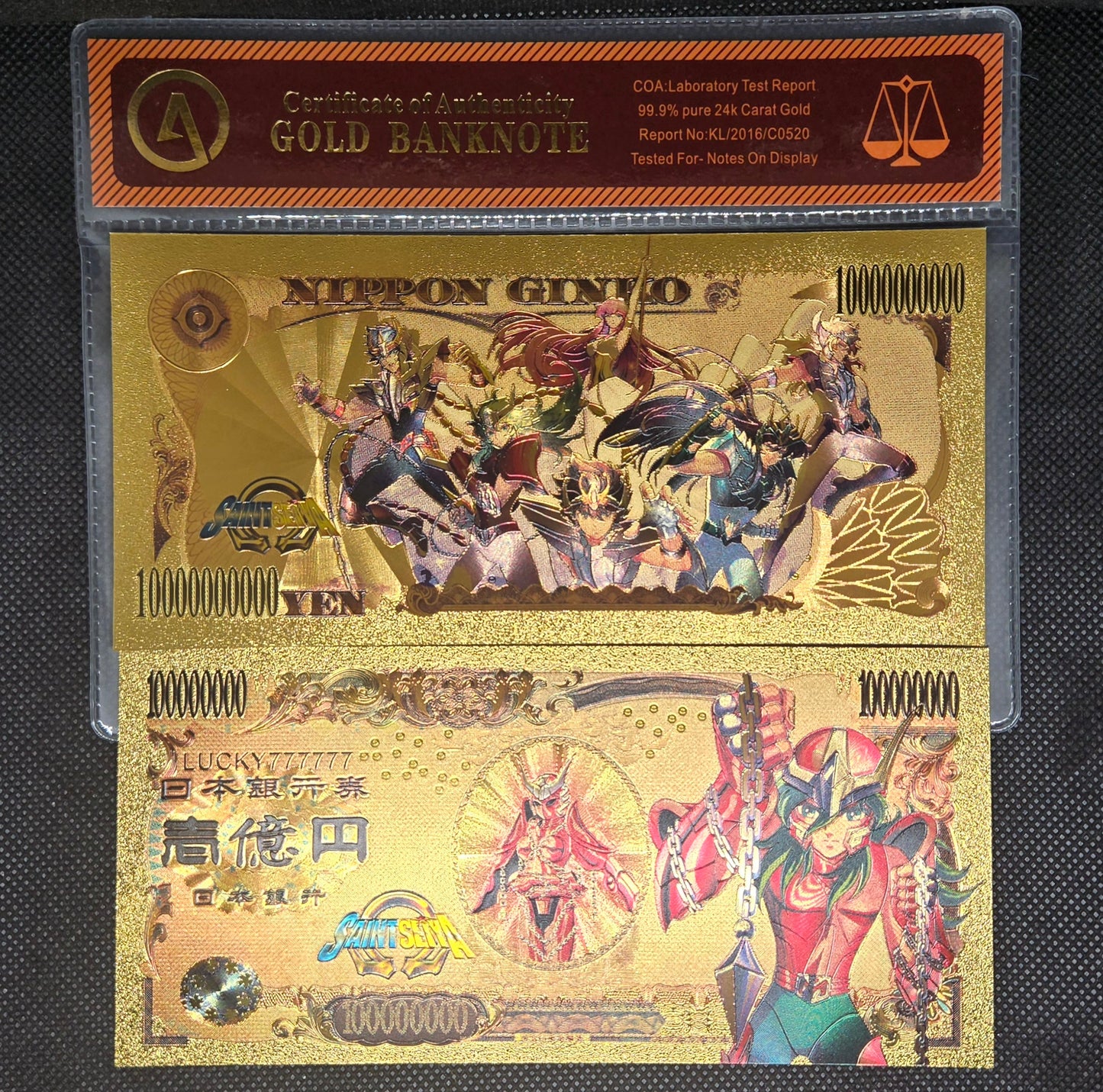 SAINT SEIYA GOLD BILL