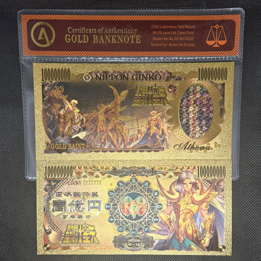 SAINT SEIYA GOLD BILL