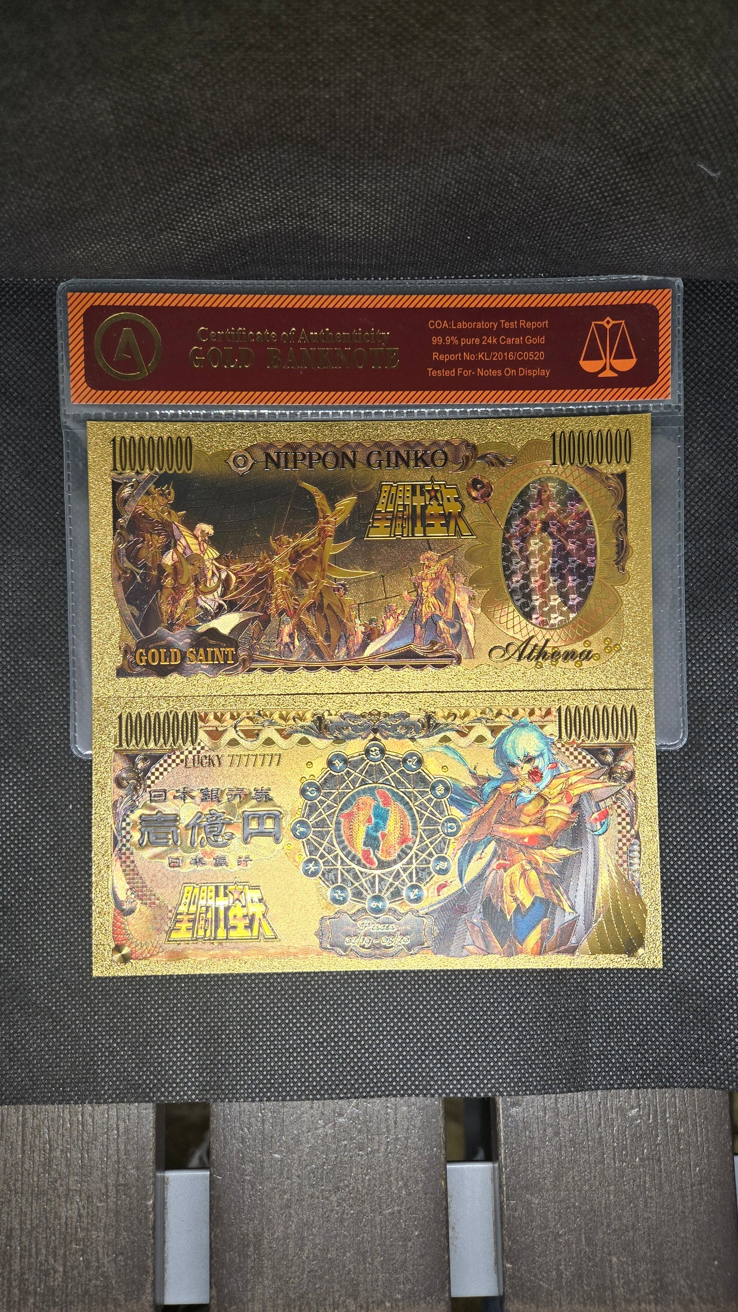 SAINT SEIYA GOLD BILL
