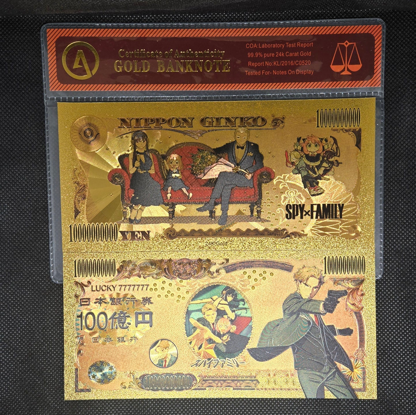 SPY X FAMILY GOLD BILL
