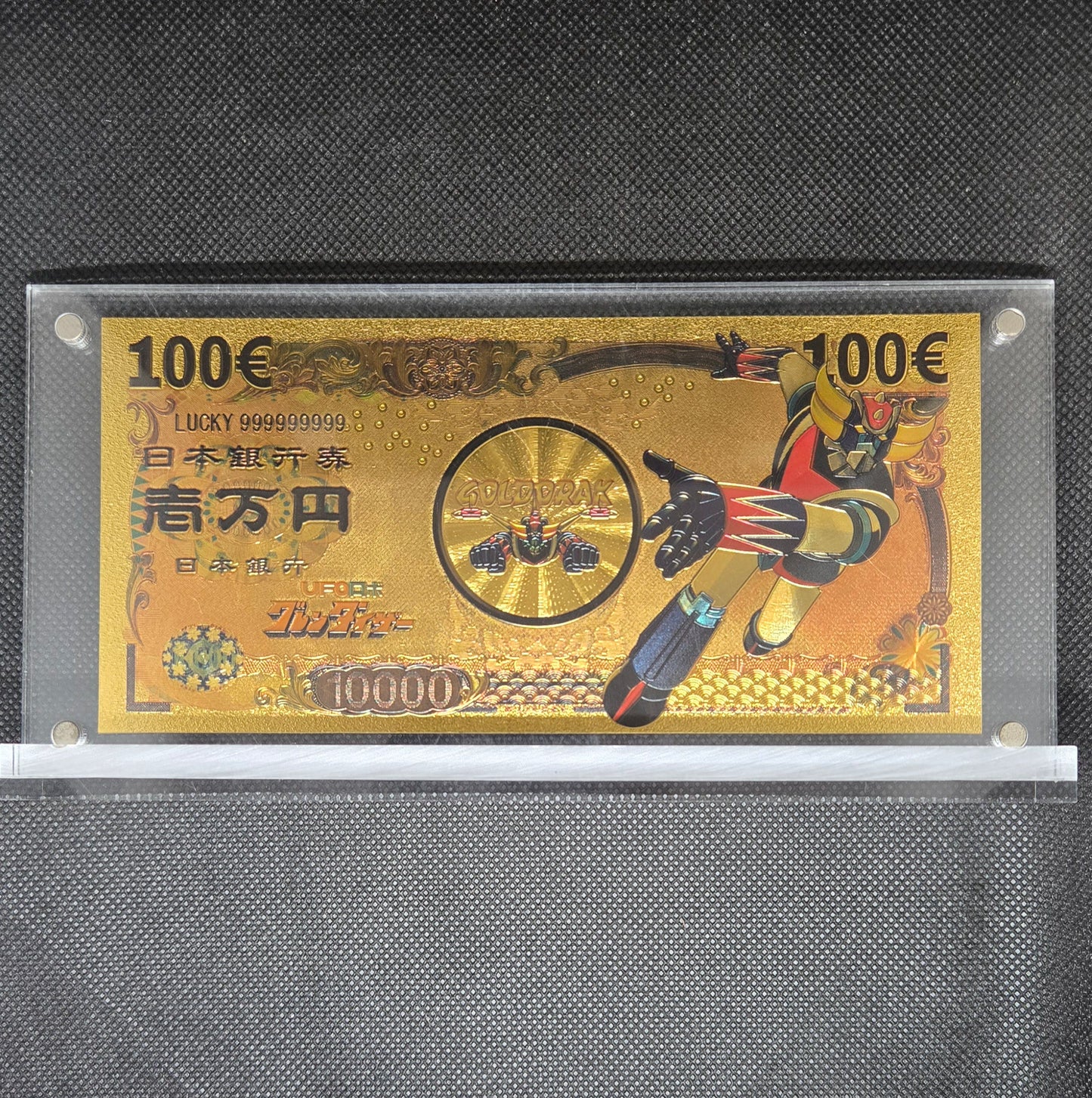 UFO ROBOT GRENDIZER GOLD BILL