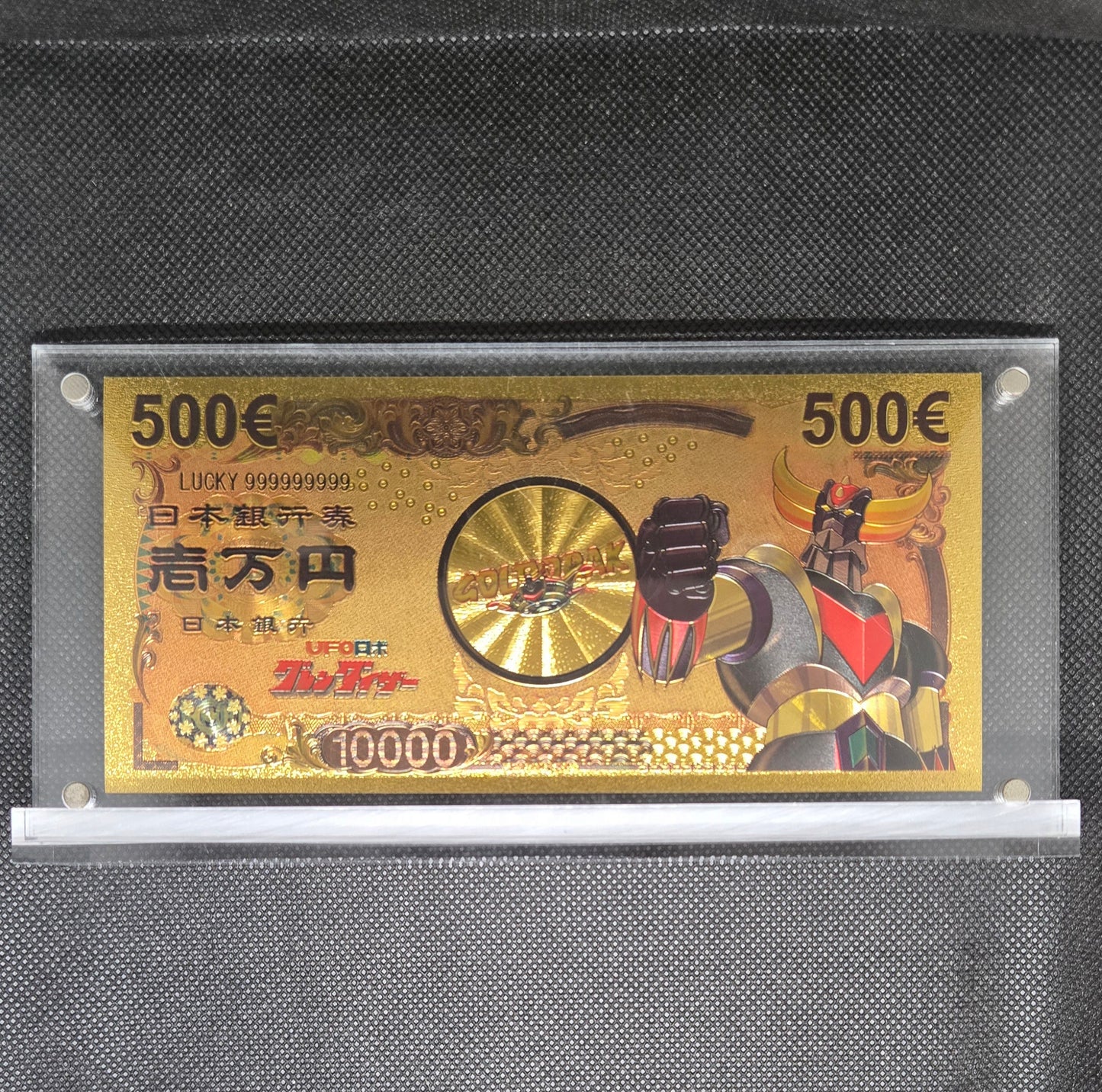 UFO ROBOT GRENDIZER GOLD BILL