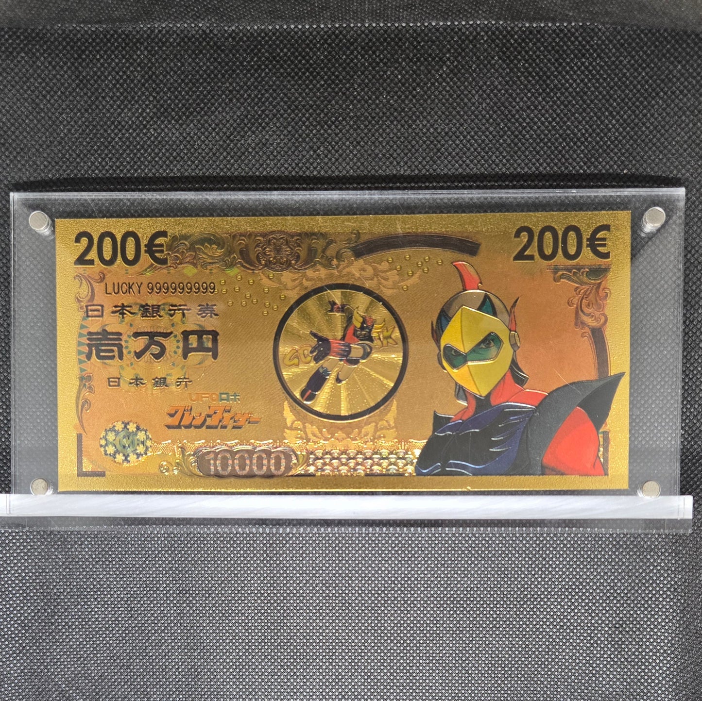 UFO ROBOT GRENDIZER GOLD BILL